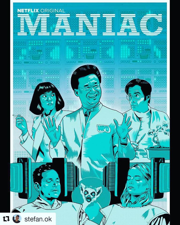 ネットフリックス,Netflix,マニアック,maniac,エマストーン,ジョナヒル,神田,ロム,Rome,Romu,ムラモトドクター,ドラマ,海外,ハリウッド